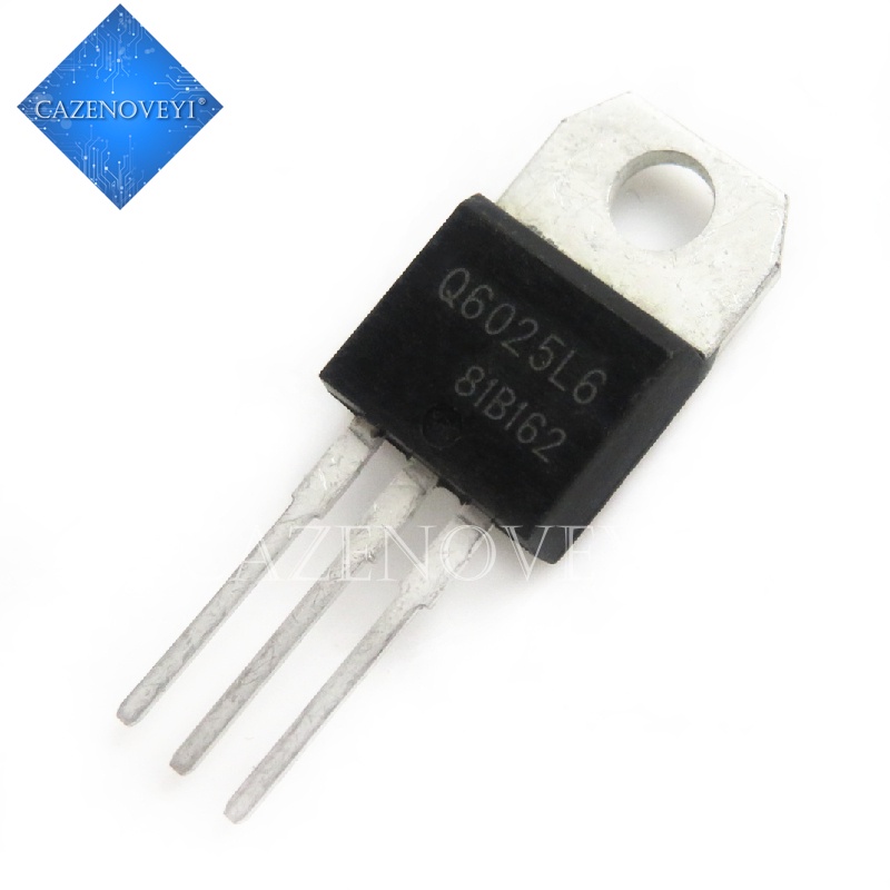 10pcs Ic Q6025L6 Q6025 To-220 25a 600v