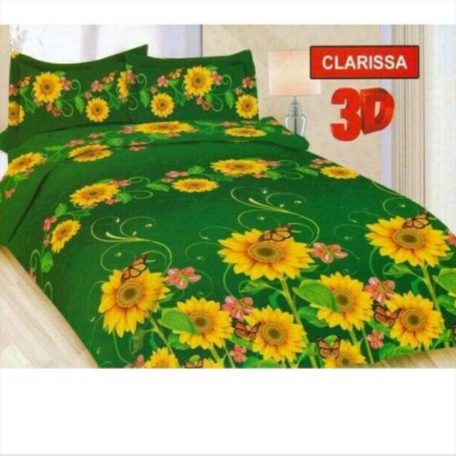 Bed cover bonita tanpa sprei no 1 uk 180x200 Clarisa