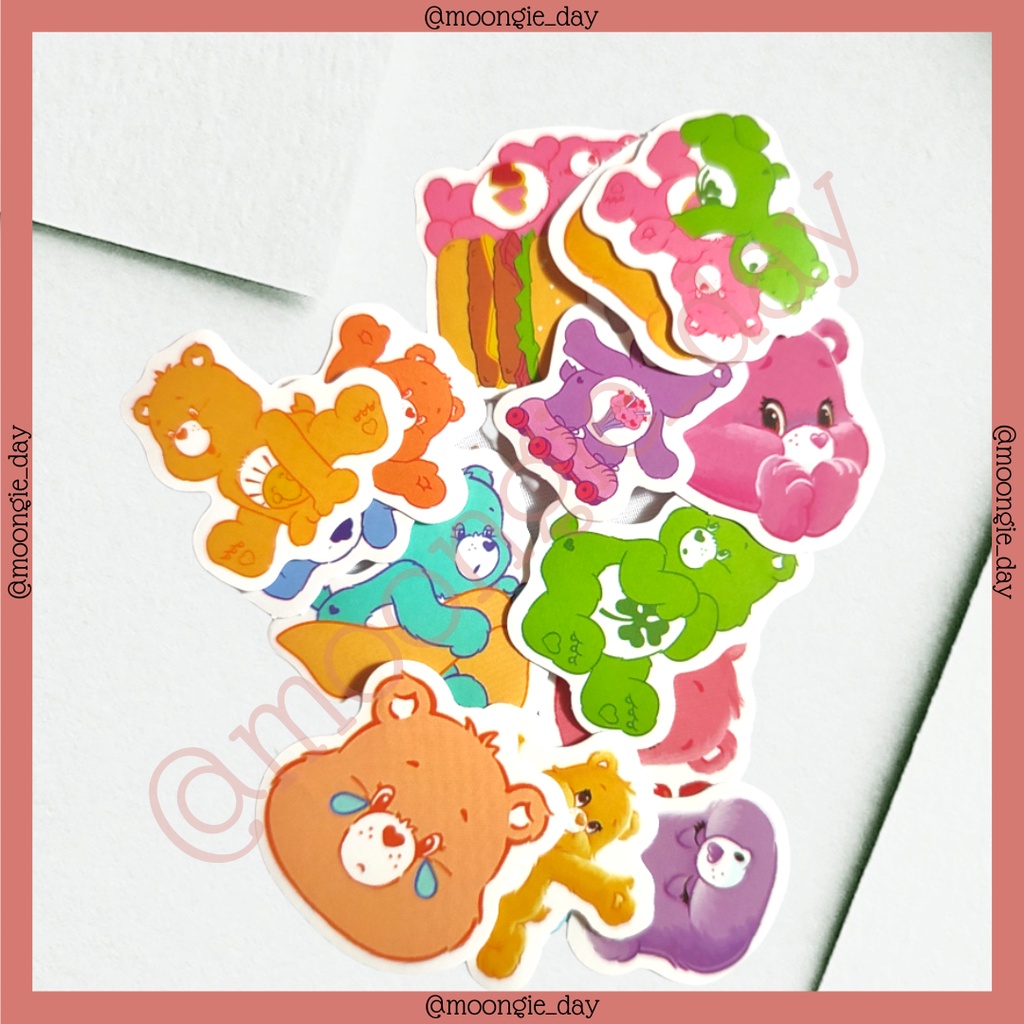 

15 - 30 PCS/BAG STIKER KERTAS TEMA BERUANG COLOURFUL BEAR BULLET JURNAL STICKERS DIY DIARY LUCU MURAH POLAROID DECO POCA