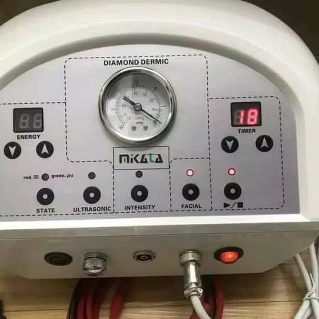 Alat Facial 3in 1 Micro Dermabrasi+Setrika wajah+Ultrasound Mikata