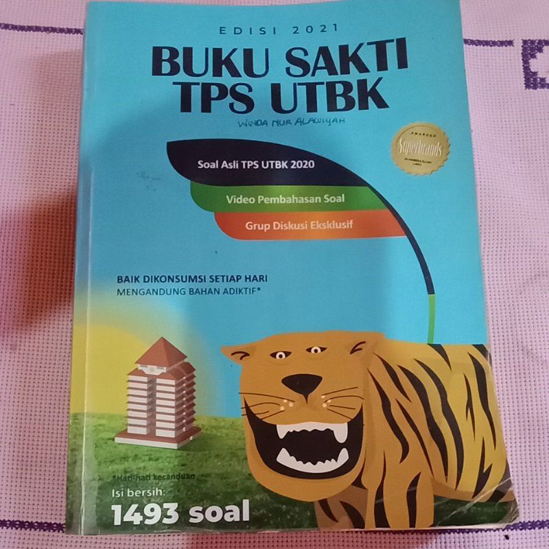 PRELOVED BUKU SAKTI TPS UTBK SBMPTN