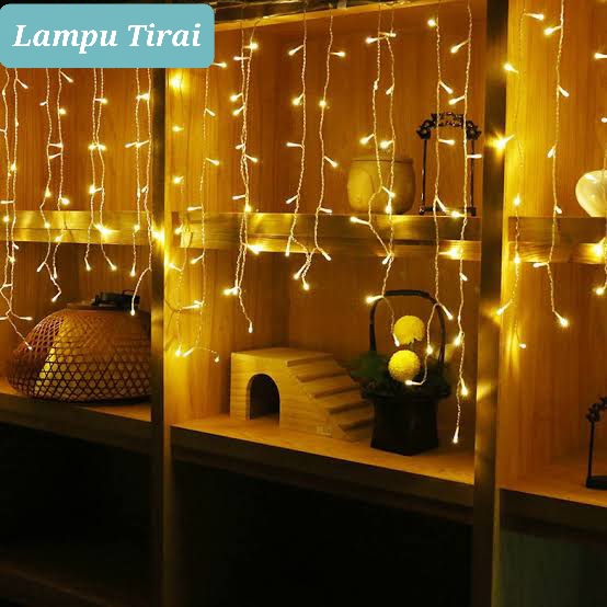 Lampu Tirai Tumblr/Lampu Hias/Lampu Dekorasi/Lampu Tidur/Lampu Tumblr