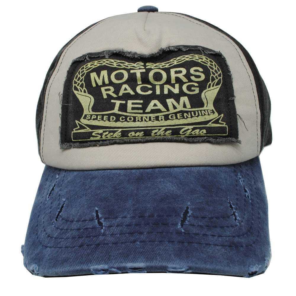 Rhodey Topi Baseball Snapback Motors Racing Team - NM261 [Biru]