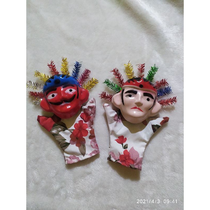 ONDEL ONDEL BETAWI TANGAN BONEKA TANGAN  TERLARIS SATUAN