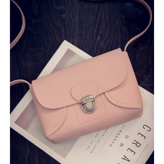 tas selempang mini embossed small square shoulder bag (2G1) bta130