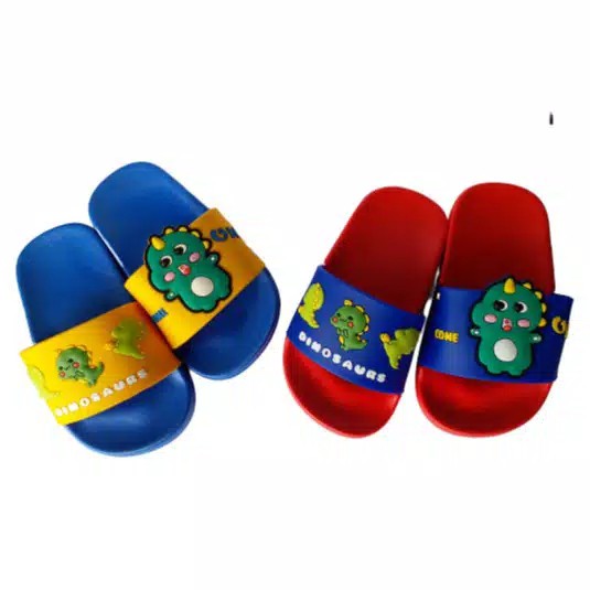 SANDAL TRIPLEDINO Sandal selop karet Sandal anak dino laki perempuan import