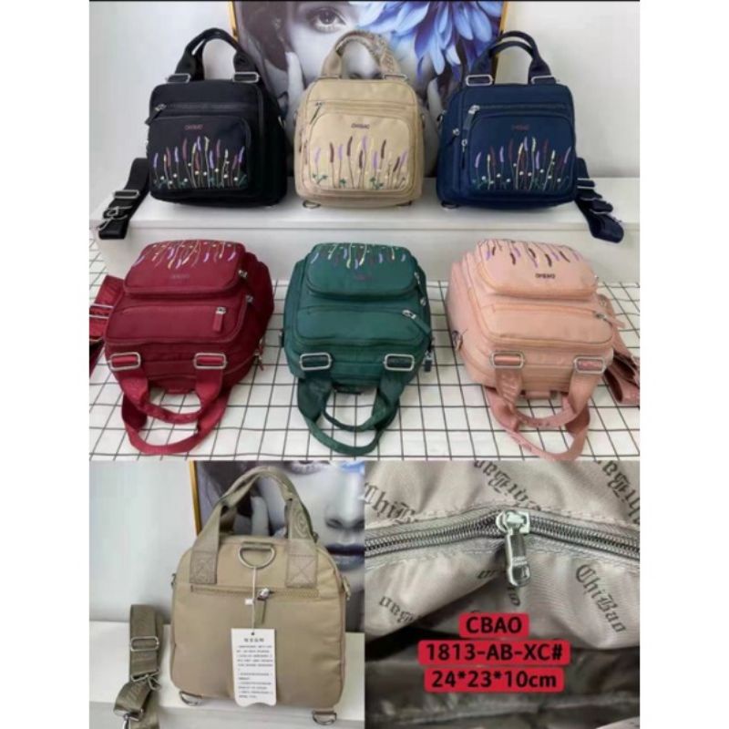 Tas selempang chibao original kode 1813-AB 24cm