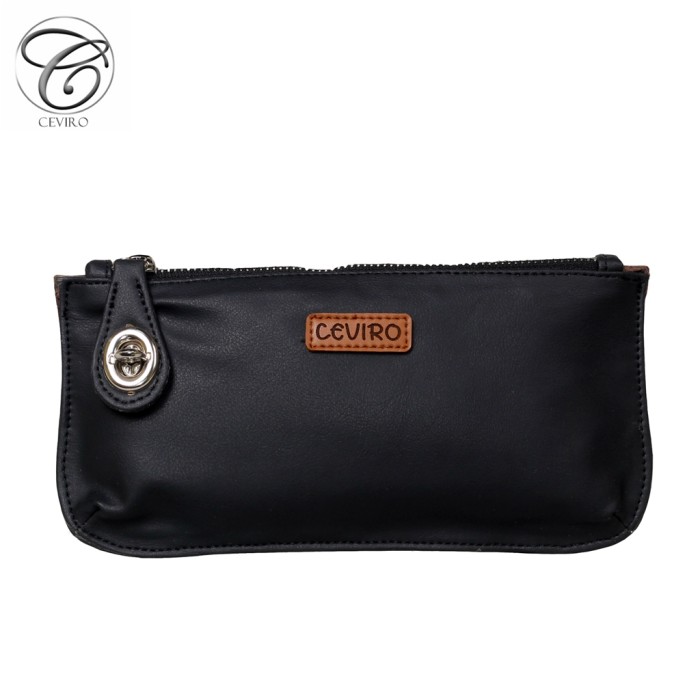 Ceviro Safiety Premium Woman Wallet Dompet Wanita - Hitam