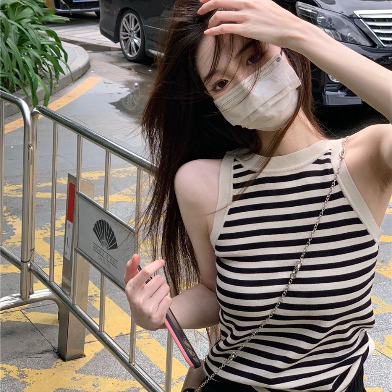 Suhao menggantungkan tipis celana olahraga lebar kaki musim panas pinggang tinggi serut lurus celana slim hot pants retro kasual celana panjang wanita