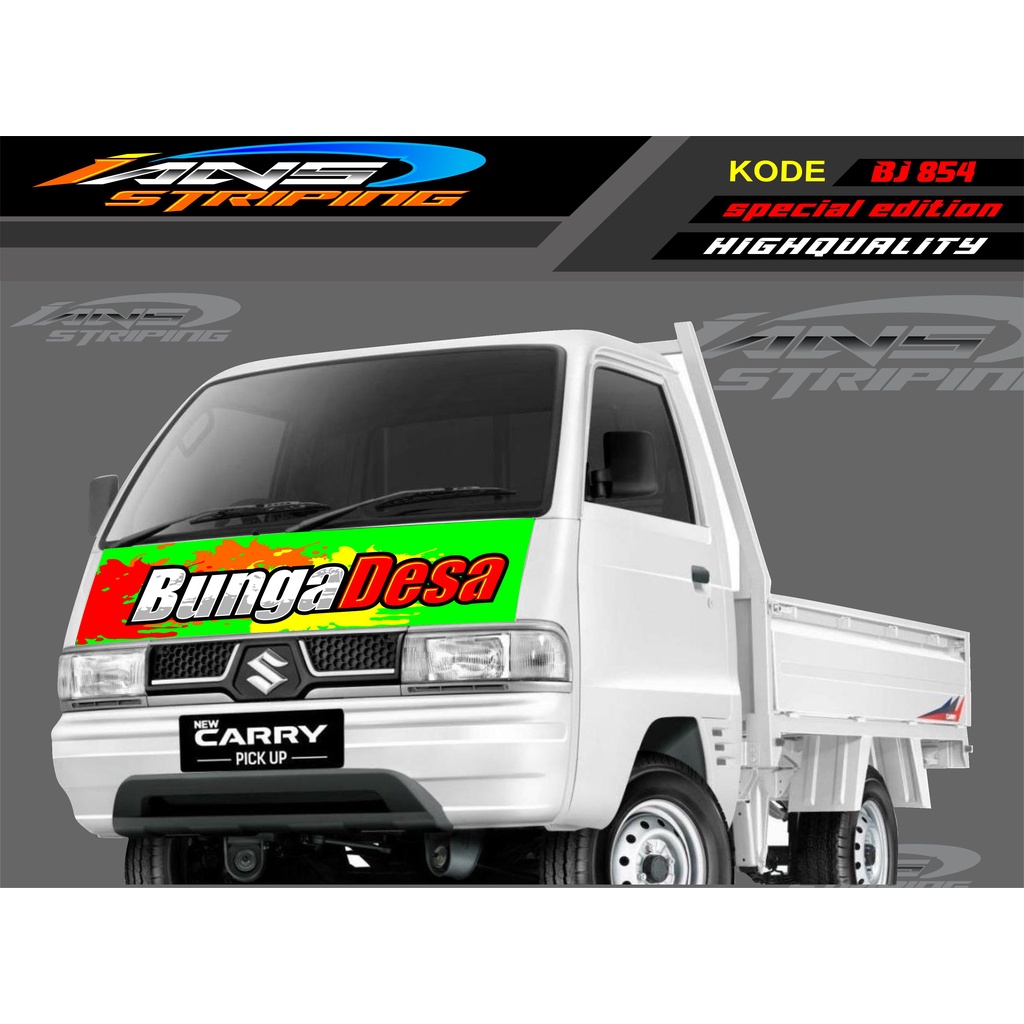 STICKER KAP MOBIL CARRY/ STIKER KABIN DEPAN MOBIL CARRY PICK UP / STICKER TERBARU