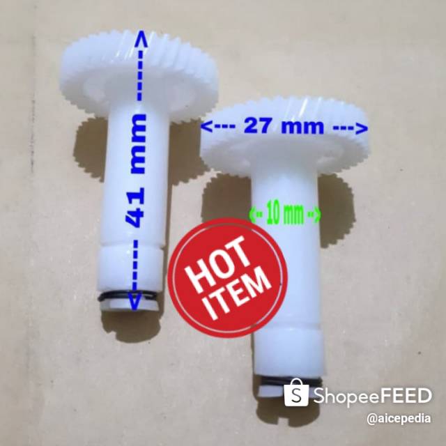 GEAR MIXER COSMOS MODEL RRT/ GEAR GIGI MIXER COSMOS / GIGI MIXER MODEL COSMOS (SEPASANG ISI 2)