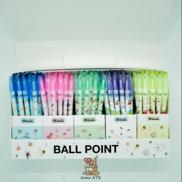 Pulpen BallPoint Bazic GX-2