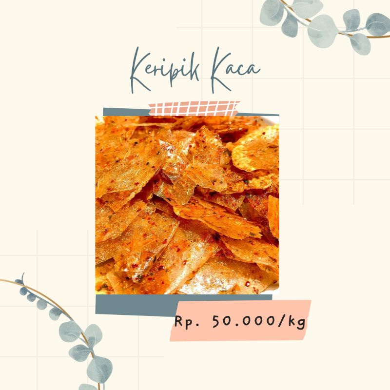 

Keripik Kaca / Belingg Gurih Pedas