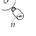 141702-001 Screw / Baut Mesin Jahit Lubang Kancing Brother B814 141702001