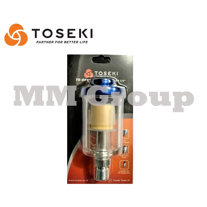 TOSEKI AIR FILTER SPRAY GUN/ FILTER SARINGAN UDARA SPRAY GUN