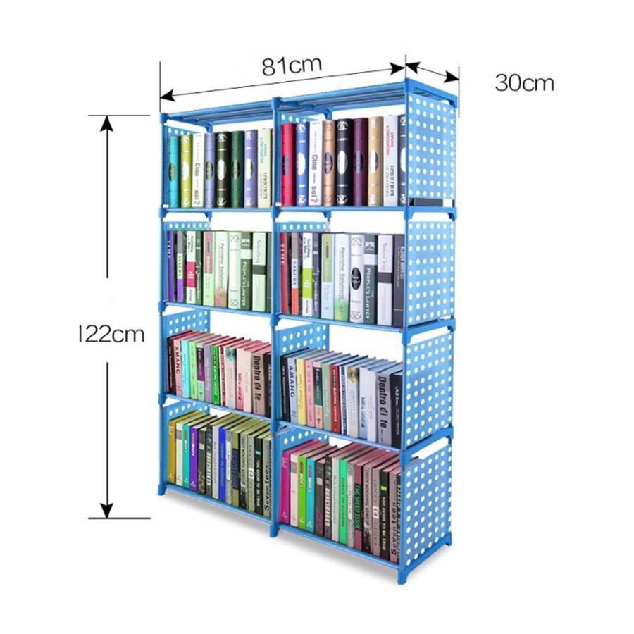 READY STOCK -  SHENAR RAK BUKU PORTABLE / RAK BUKU 2 SISI / RAK BUKU BONGKAR PASANG / RAK BUKU MURAH