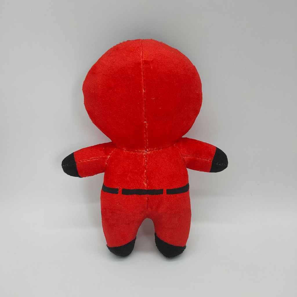 【Ready Stock】40cm Squid Game Red Guard Staff Worker Watcher Triangle Circle Plush Toys