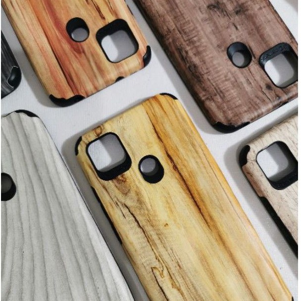 Softcase MC Wooden Texture REALME 5/5 PRO/6/6 PRO/C2/C3/C11 2020