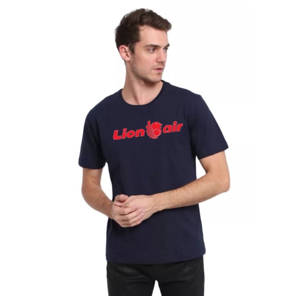 Baju Kaos Pesawat Lion Air Maskapai Indonesia