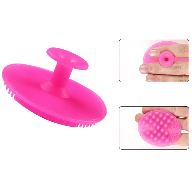 Sikat Silikon Kepala Bayi Sikat Mandi Silikon Bayi Silicone Bath Brush