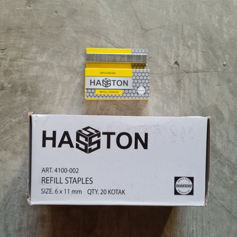 ISI REFILL STAPLES STAPLER 6MM / 8MM HASSTON PROHEX