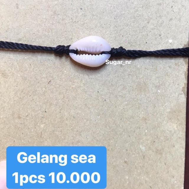 Initial bGelang Inisial / Gelang Nama / Gelang Couple / Gelang Huruf / gelang magnet couple-Gelang sea 1pcs