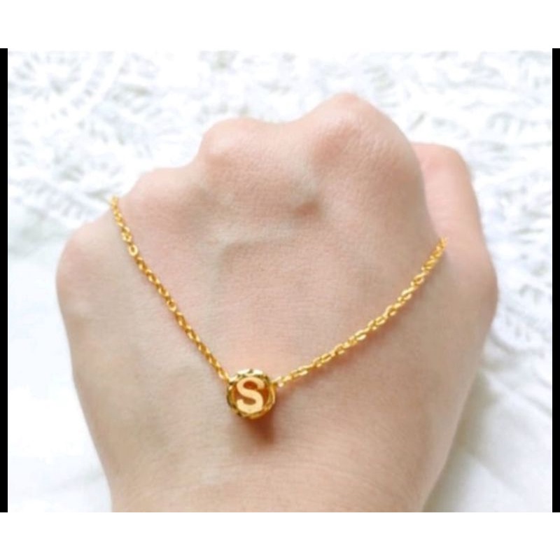 kalung huruf S nory elegant