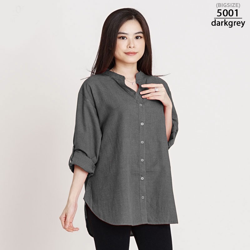 ARENA - High Neck Women Big Size Blouse