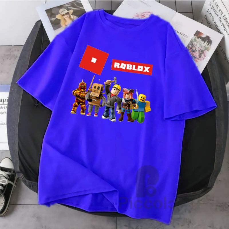 baju kaos anak roblox yutube bahan premium