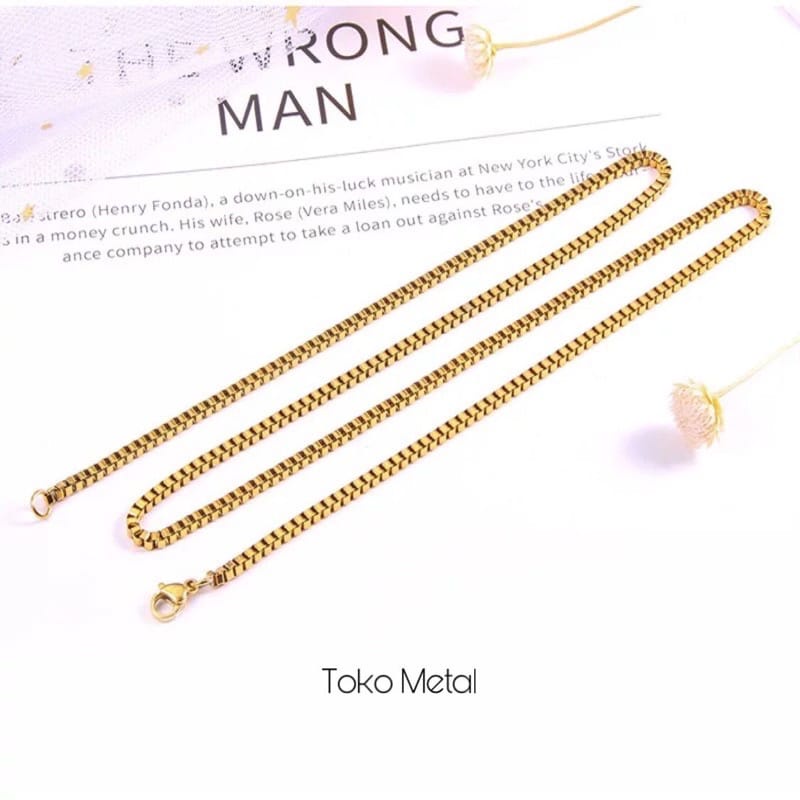 MURAH KALUNG TITANIUM ANTIKARAT MODEL SUPING