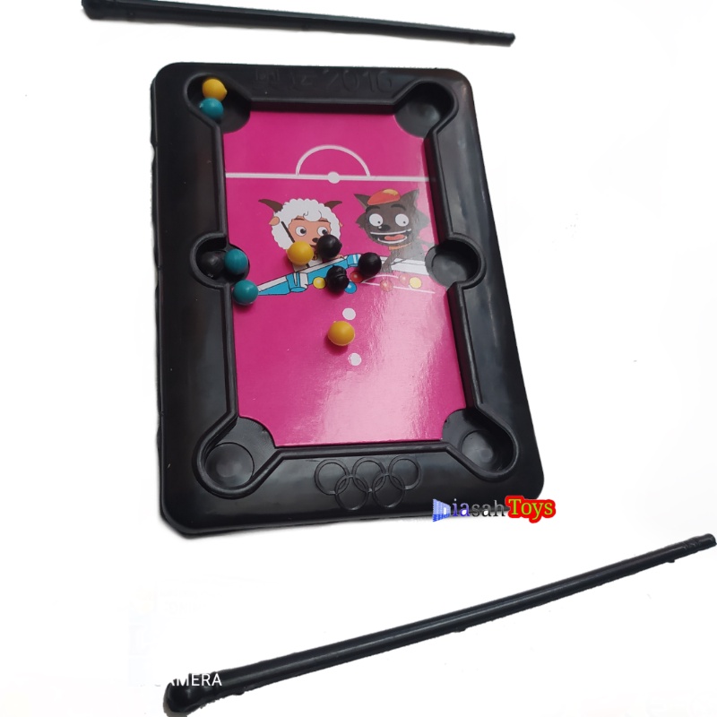 Mainan Anak Bilyar 8  ball Pool/ Main Bola sodok bliar bliard / bilyard biliyar-2