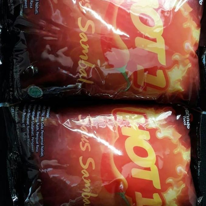 

saos sambal hot one 1kgx10pcs