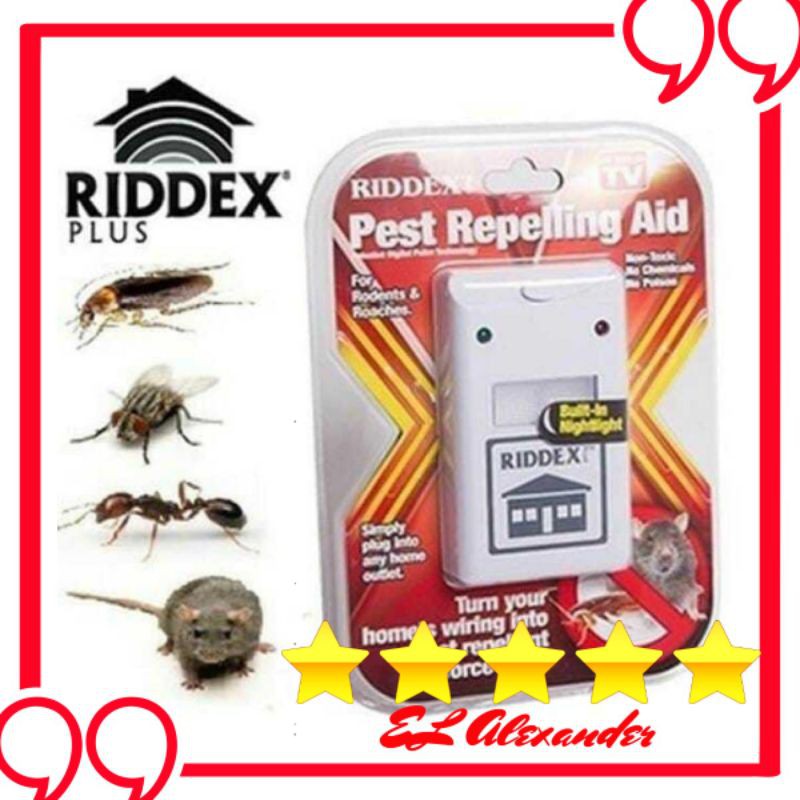 Jual Riddex Pest Repelling Aid Riddex Plus Riddex Merah Shopee