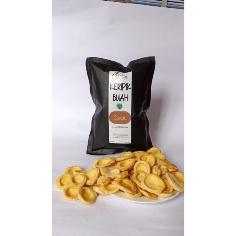 

Keripik Salak KRIPIO 100 gram kripik buah Malang