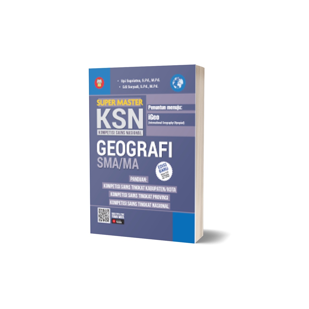 SUPER MASTER KSN SMA / MA BIOLOGI KIMIA KEBUMIAN MATEMATIKA FISIKA EKONOMI GEOGRAFI BUKU SAKTI ASTRONOMI (materi ksn terlengkap dan terkini)-GEOGRAFI