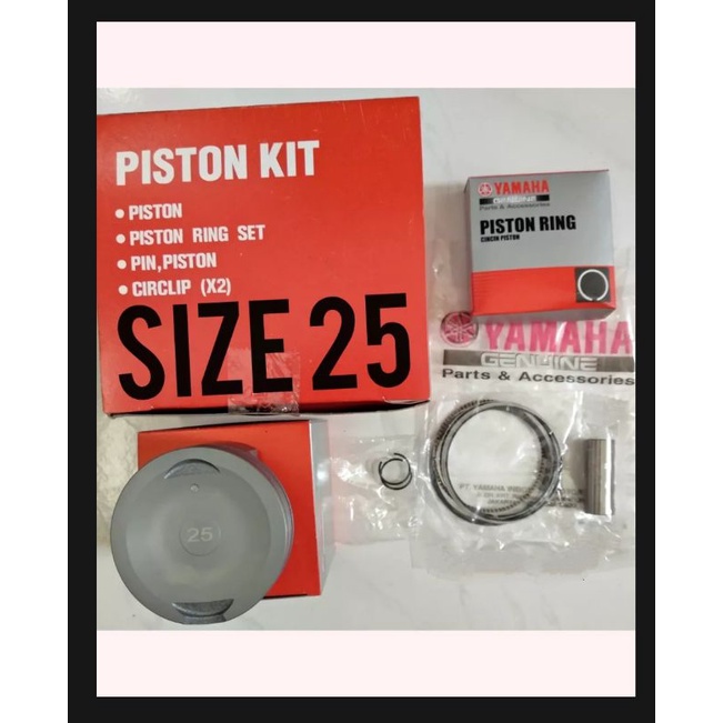 PISTON KIT YAMAHA MIO M3 2PH OS:25