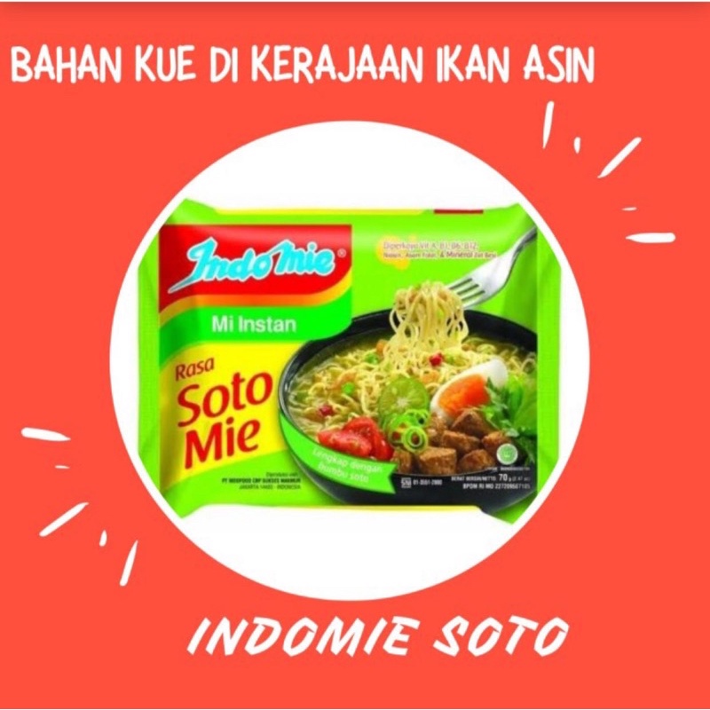 

MIE INDOMIE SOTO 1 PCS