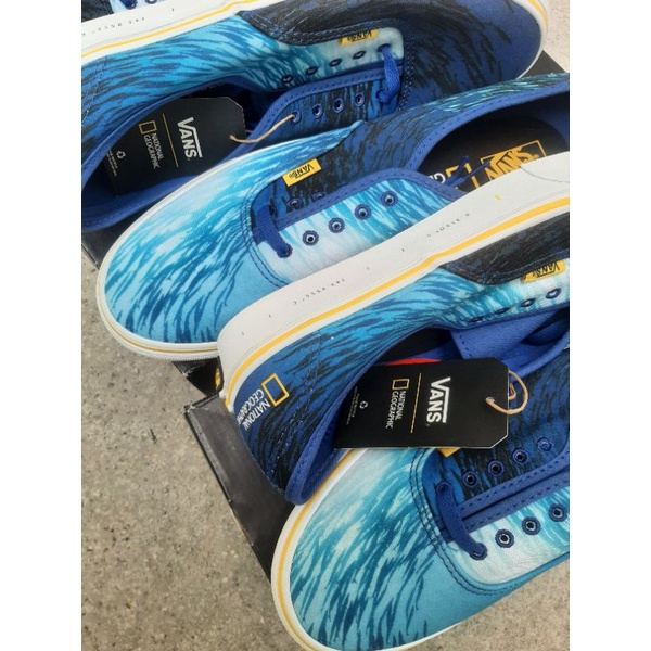 vans authentic national geographic ocean blue original