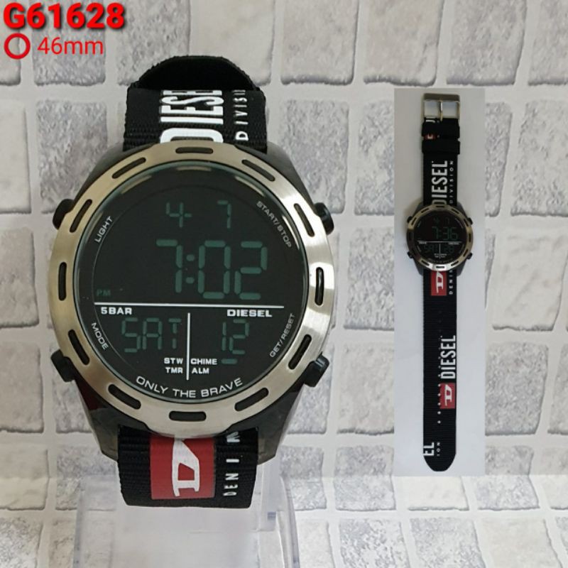 Jam Tangan  DIESEL DIGITAL TALI CANVAS