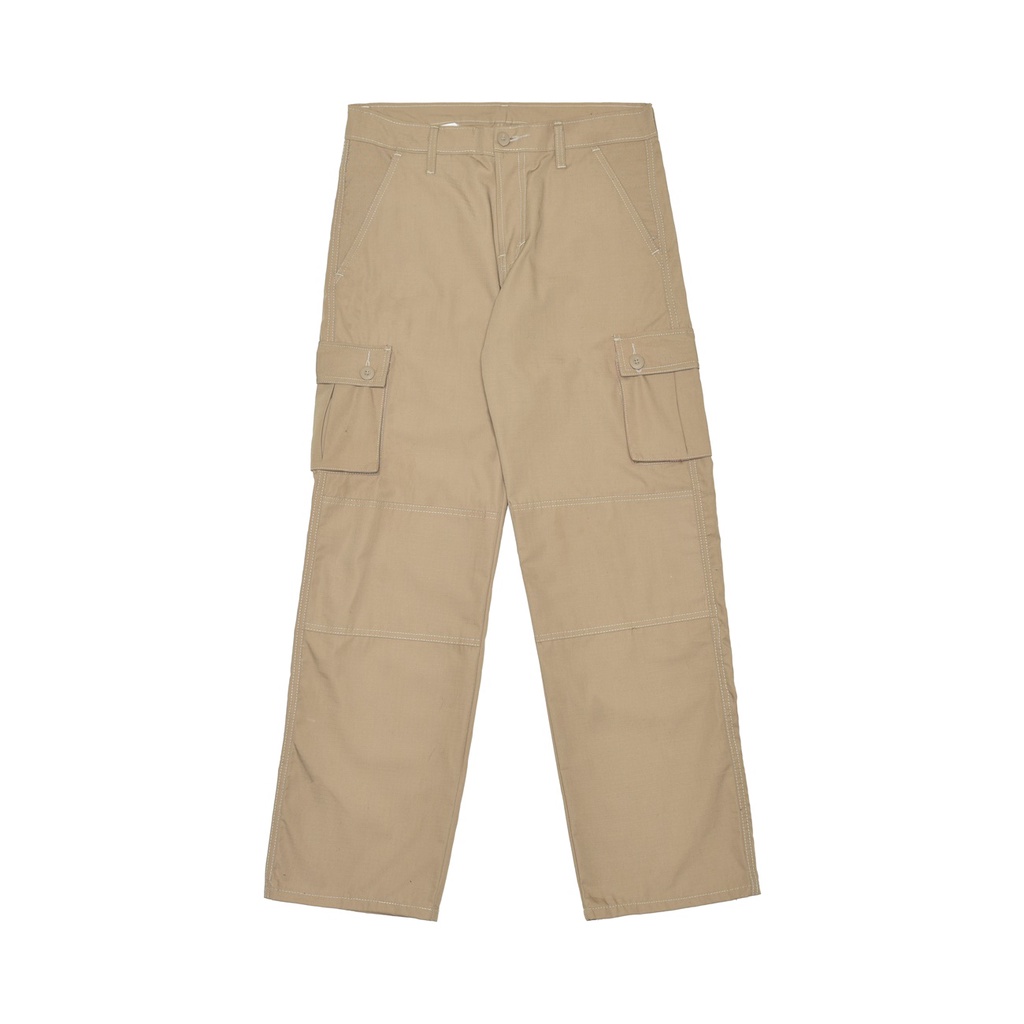 CELANA CARGO TIMEBOMB | CARGO PANTS | KHAKI RIPSTOP BARU