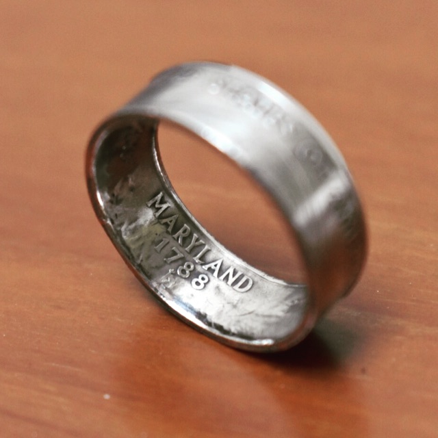 Cincin Koin Quarter Dollar USA - MARYLAND