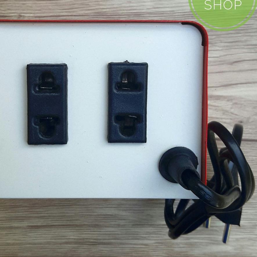 Ω VECTRA Auto Start Dua Alat Elektronik Max.1500W Body Besi Automatic Power Starting Penghemat Listr