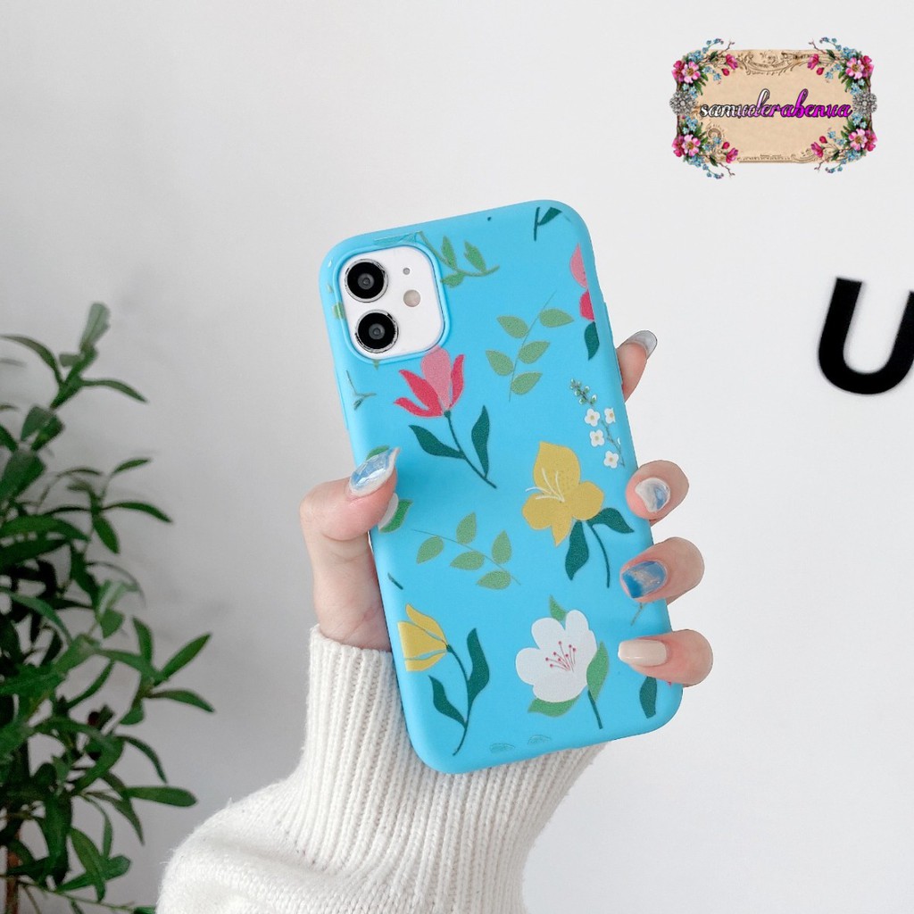 SS053 SOFTCASE BUNGA Oppo A9 A5 A31 A8 A52 A92 A53 A33 Reno 4 4f A15 2020 SB1821