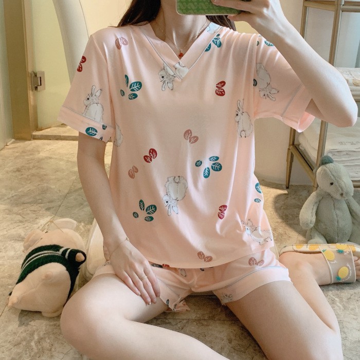 Baju tidur / piyama / baju santai import korea premium quality BTB019-1