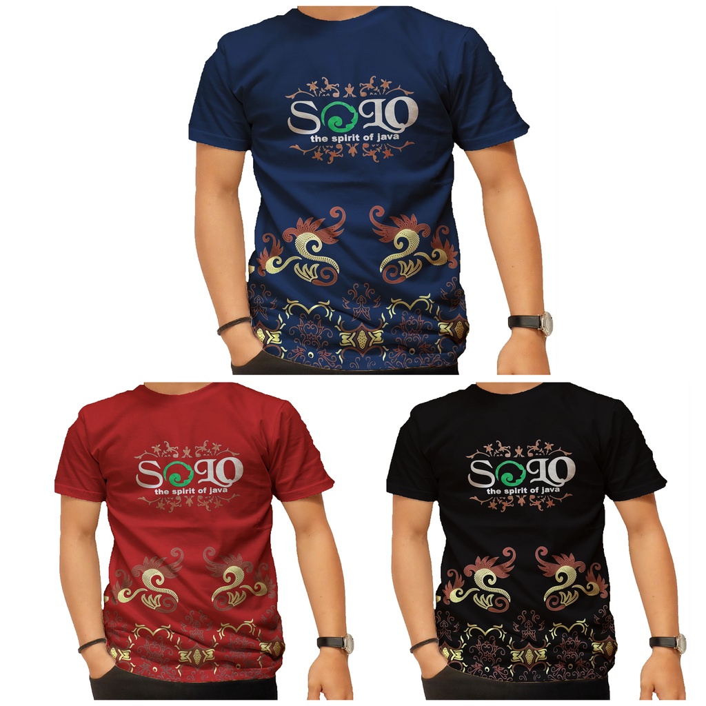 Kaos batik murah grosir solo | oblong | kaos wisata | kaos oleh2 | kaos polos | batik bawah