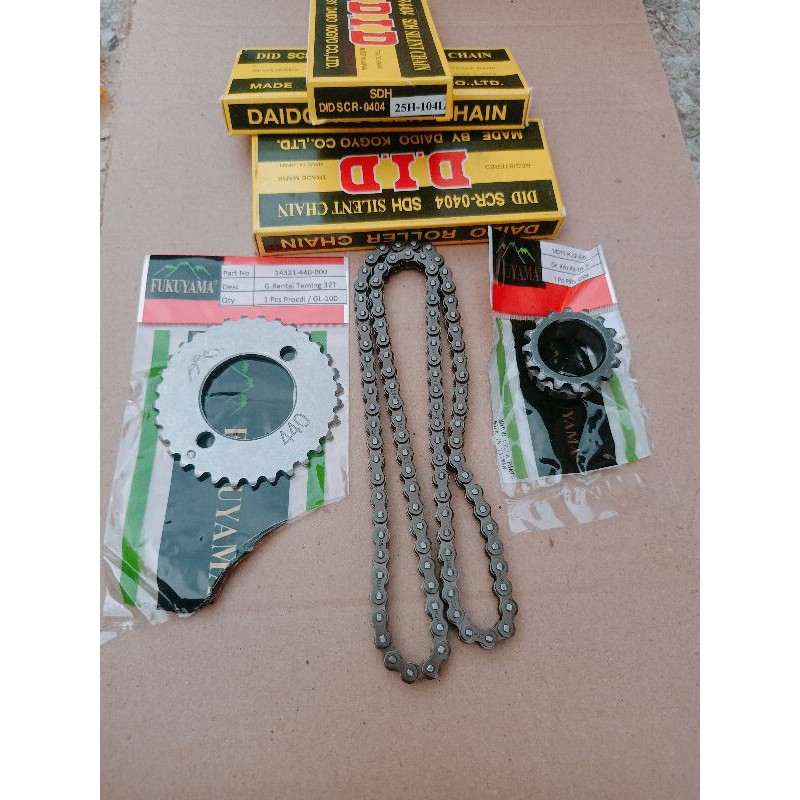 chain rantai keteng rantai mesin set gl series
