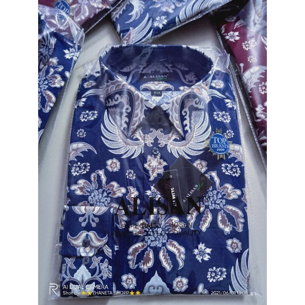 Paling Murah Kemeja Pria Batik Alisan Original Slimfit Lengan Panjang 7WjR6e0UYZVAxW