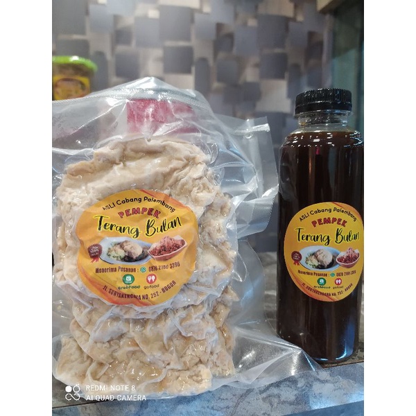 

Pempek Krispi isi 5 + 1 Botol Cuka 250 ml
