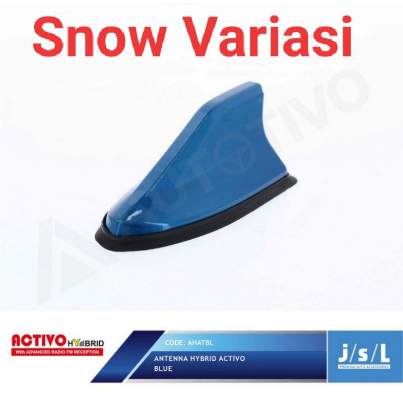 Antena Mobil Sirip Hiu Sharkfin Hybrid Activo Sharkfin biru JSL