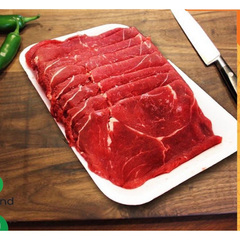 

AUS RIbeye Beef Slice / Daging Iris Tipis / Rendah Lemak 250gr